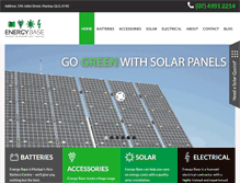 Tablet Screenshot of energybase.com.au
